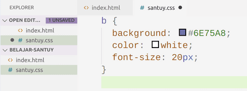 Basic Penulisan | CSS Itu Mudah